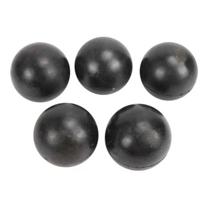 God pris Gummifabrikk OEM ODM Custom Small Black Hard Solid Silikon Gummi Ball Med hull